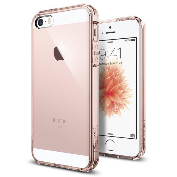 Spigen iPhone SE (2016) / 5S / 5 Case Ultra Hybrid Rose Crystal