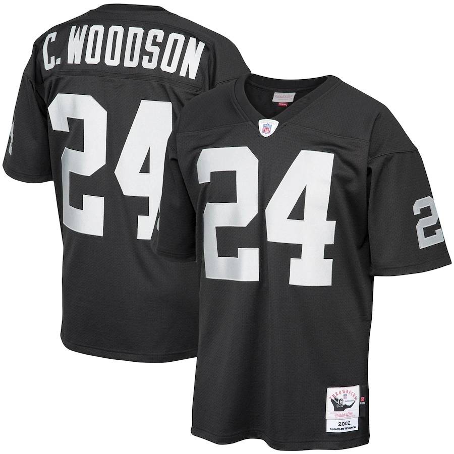 Ace Las Vegas Raiders NFL Football Jersey Jackson Alzado Long Woodson ...