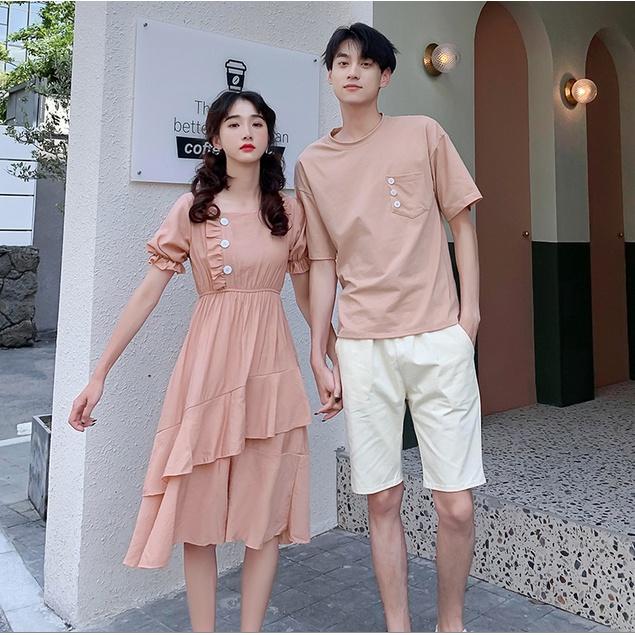 Matching mens shirt hot sale and women's dress