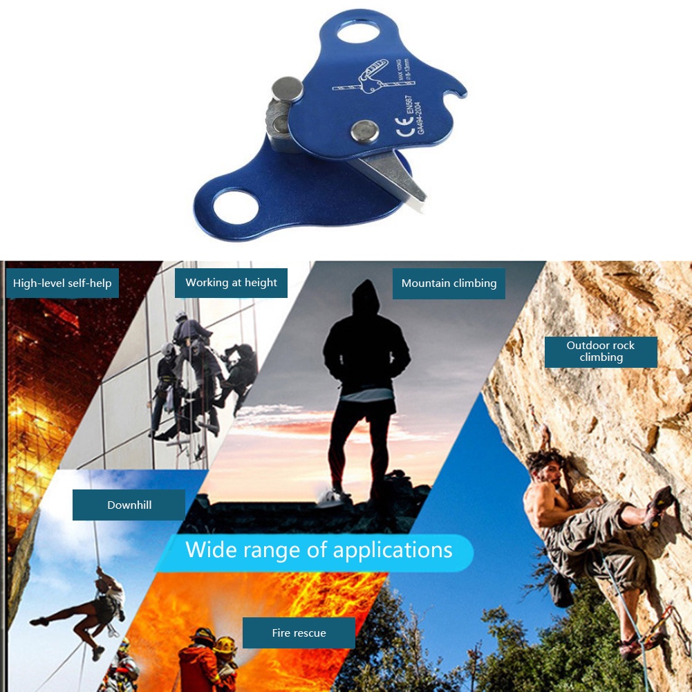 [Ready Stock]Rope Grab Aerial Work Climbing Rescue Fall Arrest Self