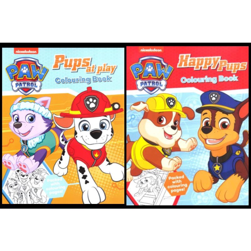 Paw Patrol Coloring Books | Shopee Philippines