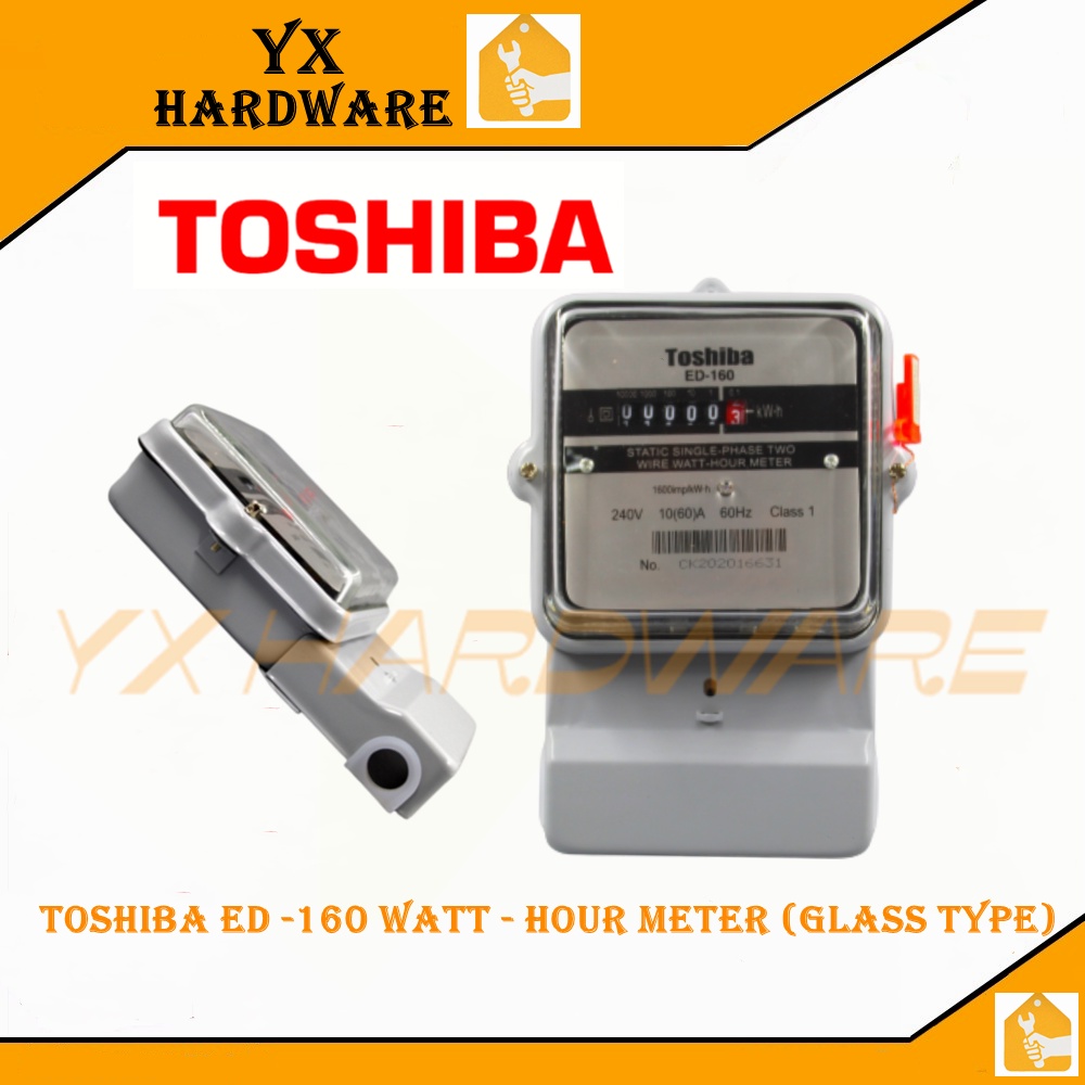 DIGITAL SUBMETER ED -160 WATT - HOUR METER (Glass type) | Shopee ...