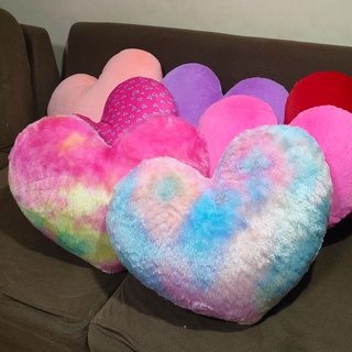 Rainbow heart hot sale pillow