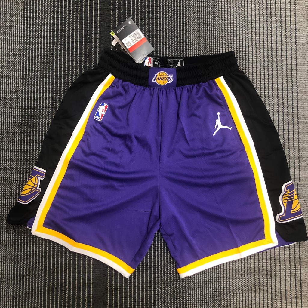Season 21 Lakers Purple Shorts Men's Elastic Band Shorts Sweatpants ...