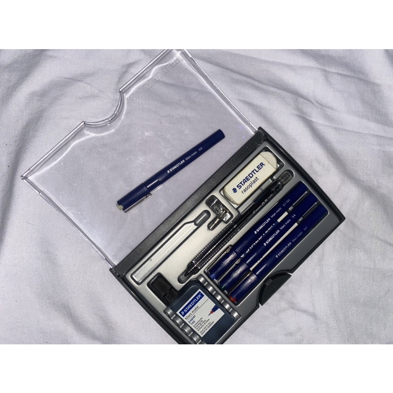 Staedtler Technical Pen set and Rotring Compass set (Plus freebies) Shopee Philippines