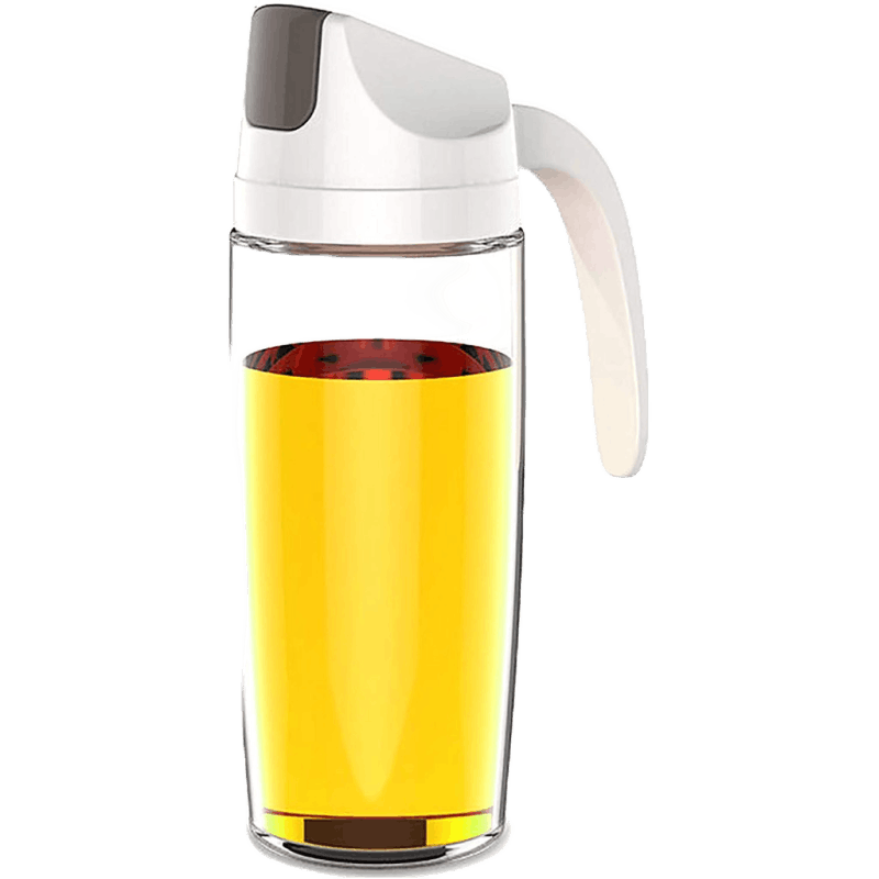 Auto Flip Olive Oil Dispenser Bottle 600ml Leakproof Condiment