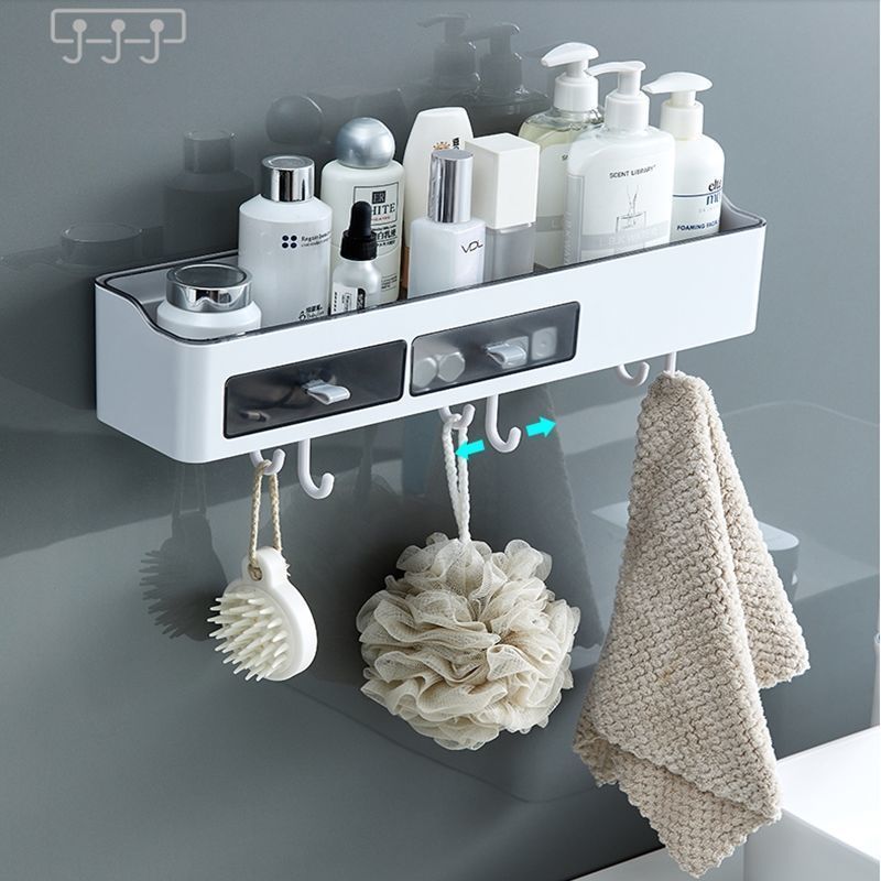 VIMI Bathroom Organizer Wall Mounted Plastic Drawer Cabinet Nordic ...