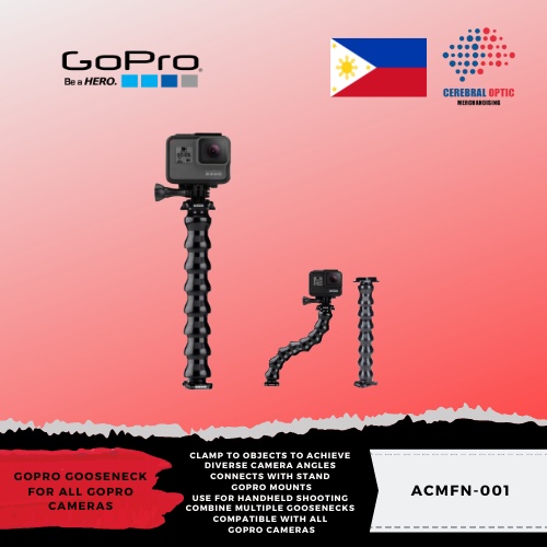 GoPro Gooseneck for All GoPro Cameras (OLD PACKAGING) | Shopee Philippines
