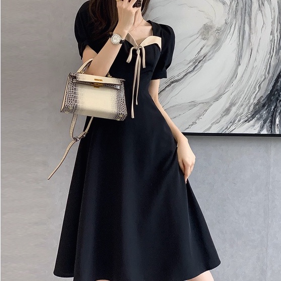 2022 Summer graduate black dress for woman formal dress elegant bodycon