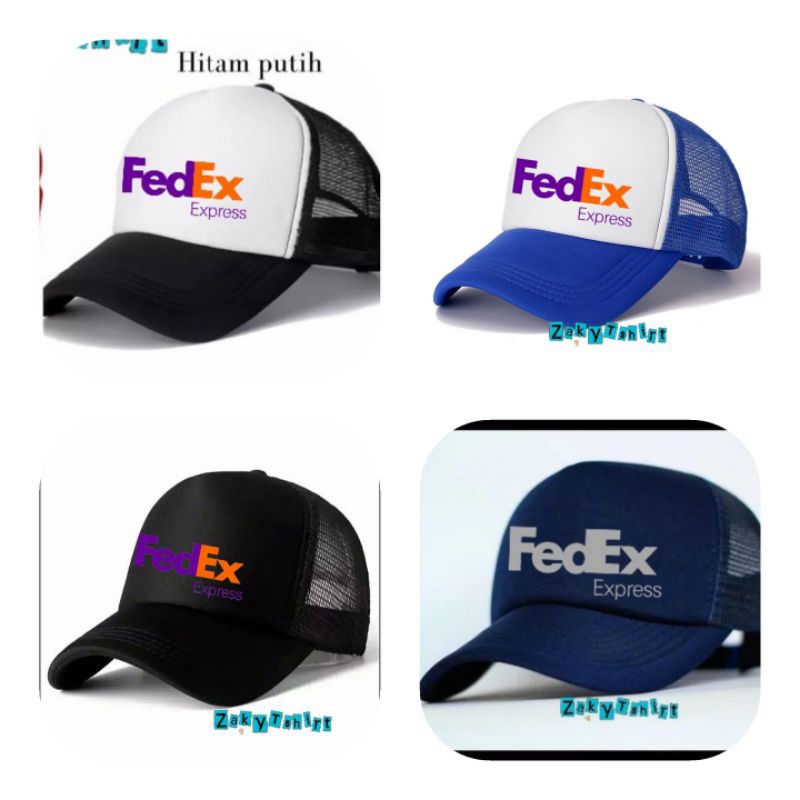 Fedex Express.Fedex Cargo Logo Trucker Net Hat | Shopee Philippines