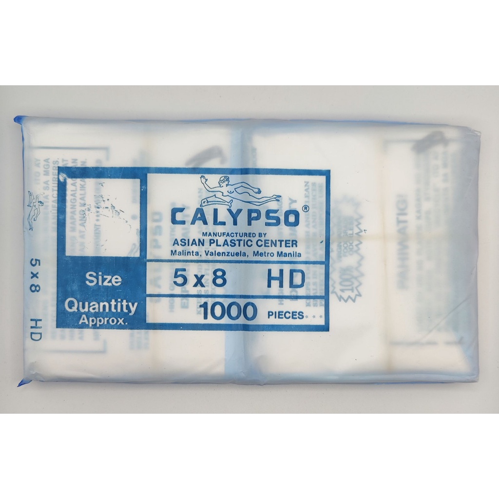 Calypso Plastic HD Plastic Labo (5x8, 6x10, 8x11) PLEASE READ ...