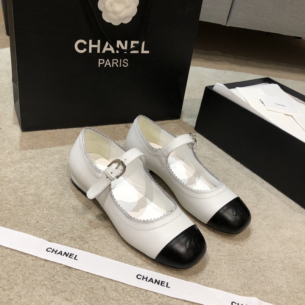 Chanel mary jane on sale shoes