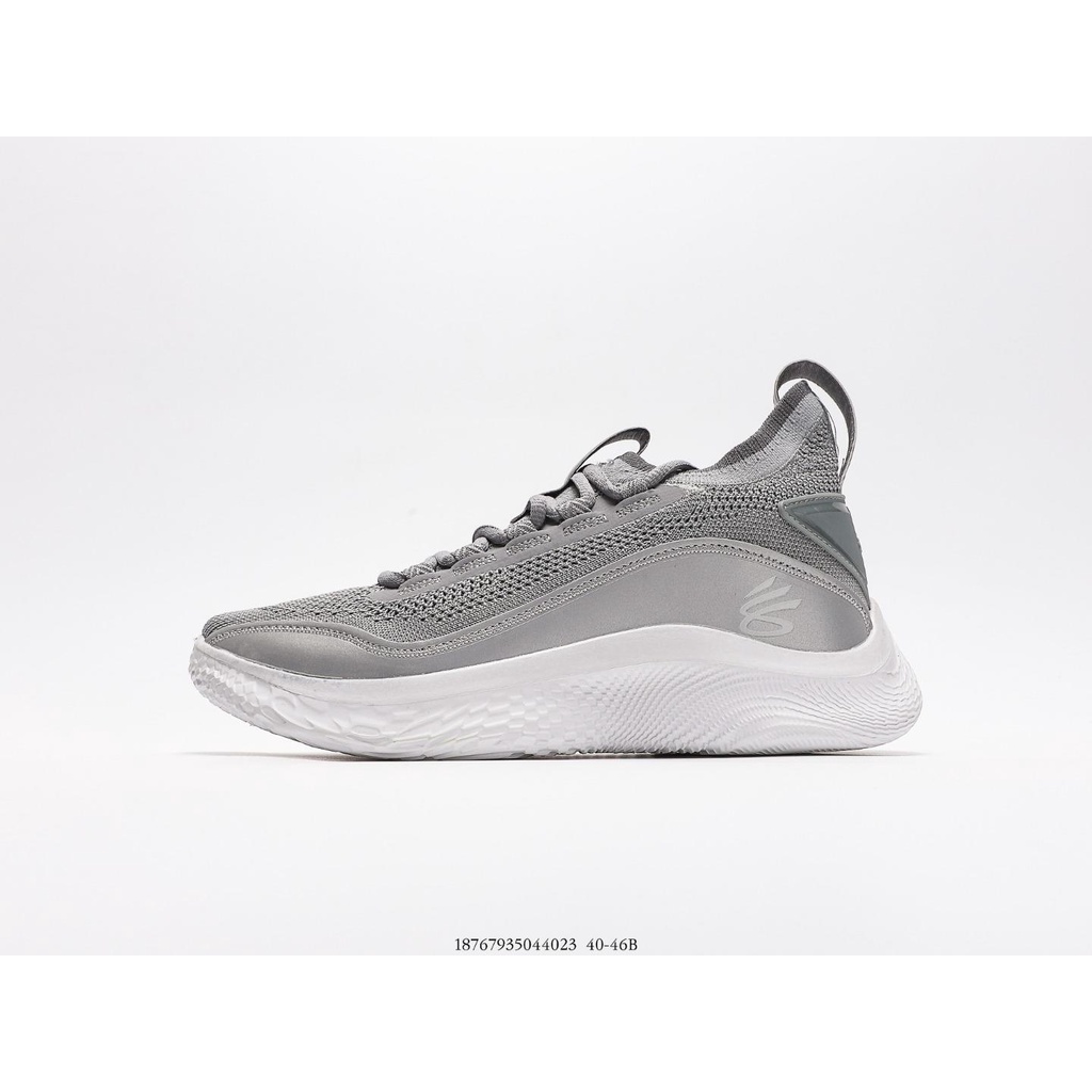 100Authentic Under Armour Curry 8 Shine steel color Sports Basketball Shoes for Men Shopee