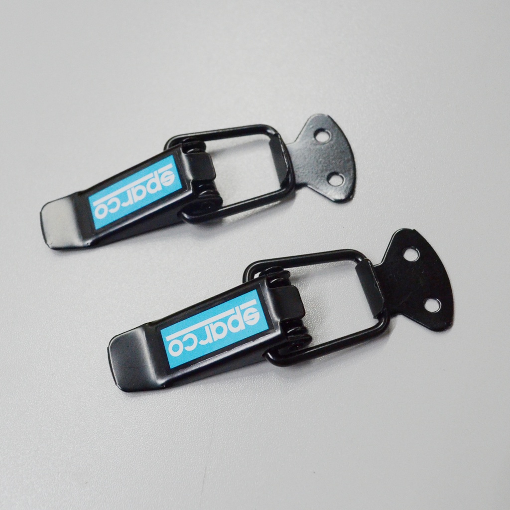 SPARCO Universal Quick Release Bumper Clip Small Black Shopee