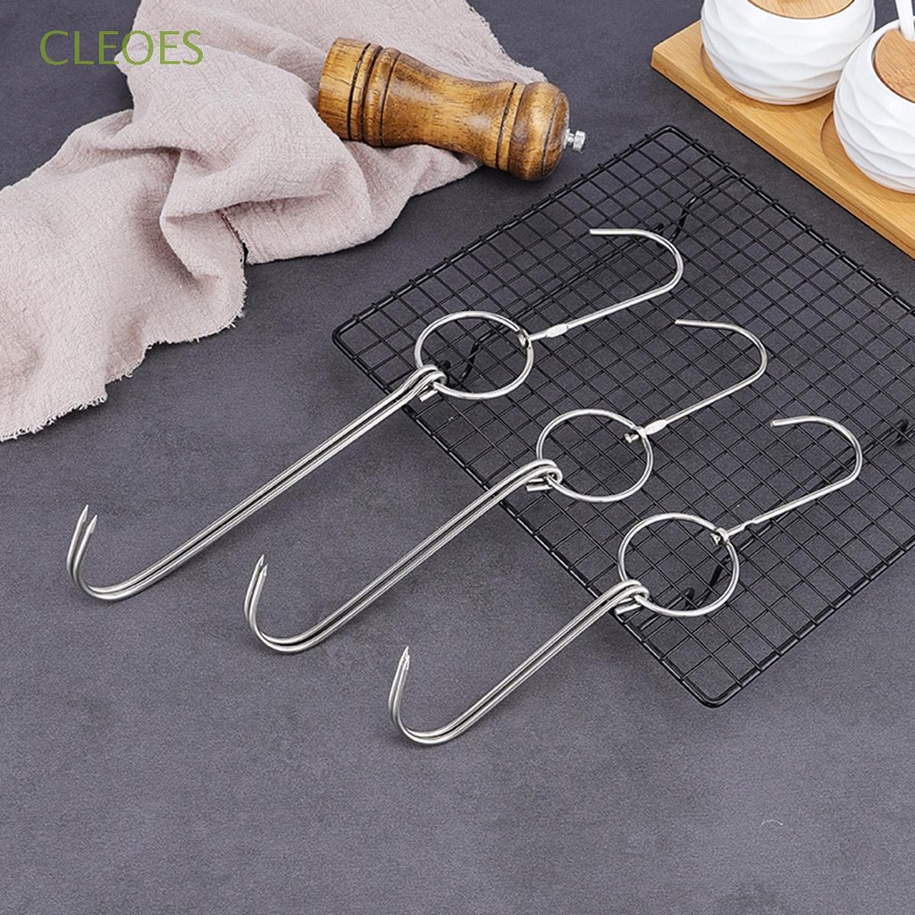 CLEOES Grill Meat Clasps Bread BBQ Tools Hooks Sausage Turkey Kitchen ...