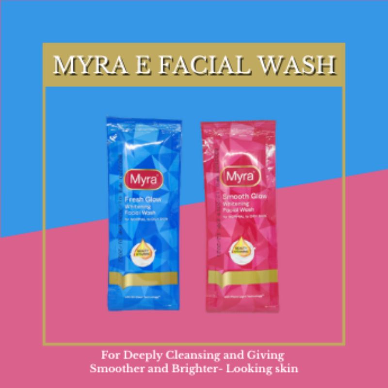 Myra Facial Wash Sachet 10g Shopee Philippines