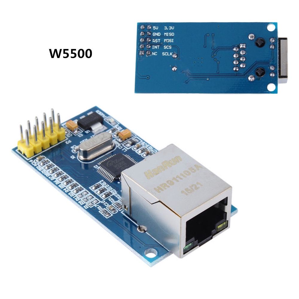Pcbfun TCP/IP 51/STM32 SPI Interface W5500 Ethernet Network Module for