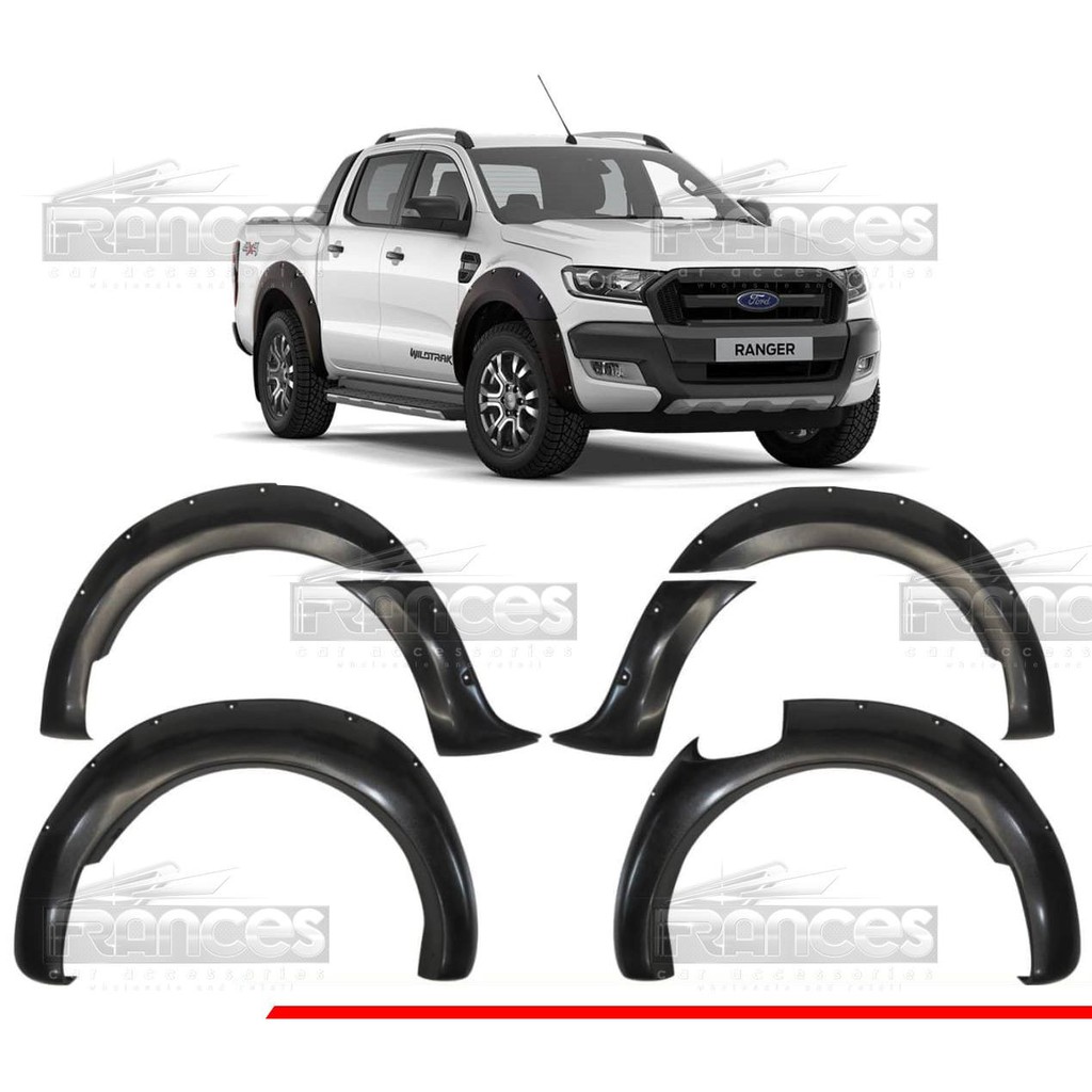 FORD RANGER 2012-2015 FENDER FLARE BUSHWACKER THAILAND MADE ( Ranger T6 ...