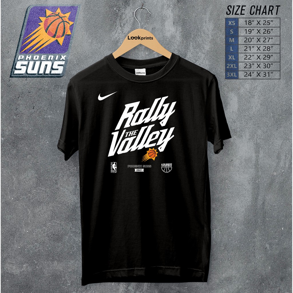 Hottertees Phoenix Suns 2021 Rally The Valley Logo Shirt