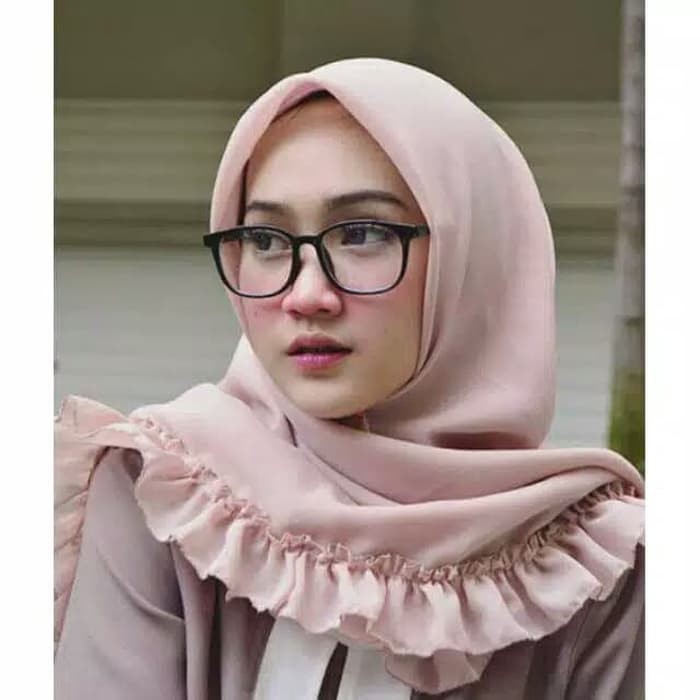 Rectangular hijab Stamp hijab kriwil Free tuspin | Shopee Philippines