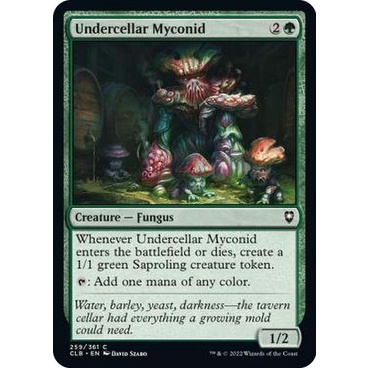Undercellar Myconid (Commander Legends: Battle for Baldur's Gate - MTG ...