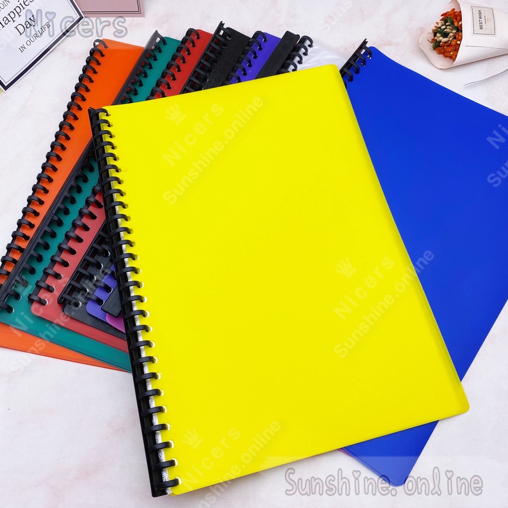 Long Size 35 x 24 cm Short Size 30 x 24 cm Clear Book File folder ...