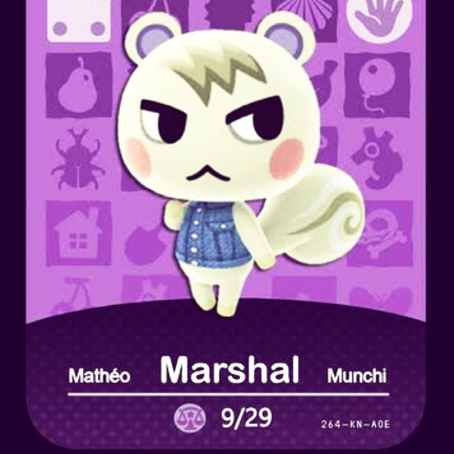 Marshal Animal Crossing Amiibo Chip Shopee Philippines