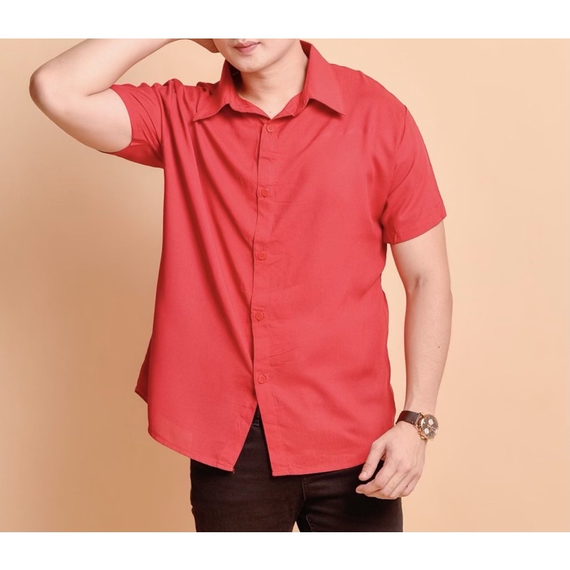 Polo Men's Plain Short Sleeve Korean Style Formal Fashion Shopee
