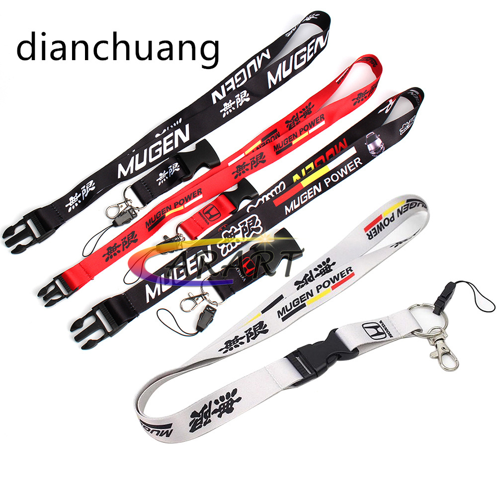 Mugen Racing Polyester Lanyards For Honda Car Accessories For Keys For ...