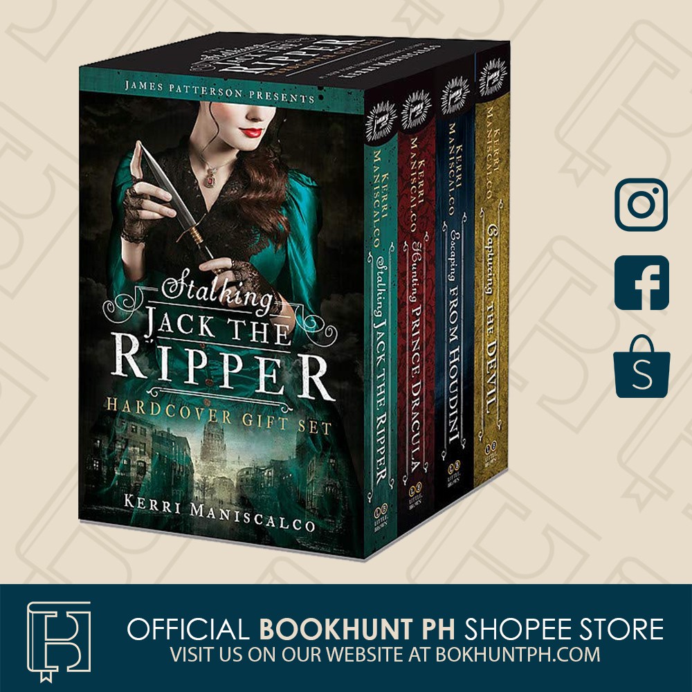 The Stalking Jack the Ripper Series Hardcover Gift Set by Kerri Maniscalco