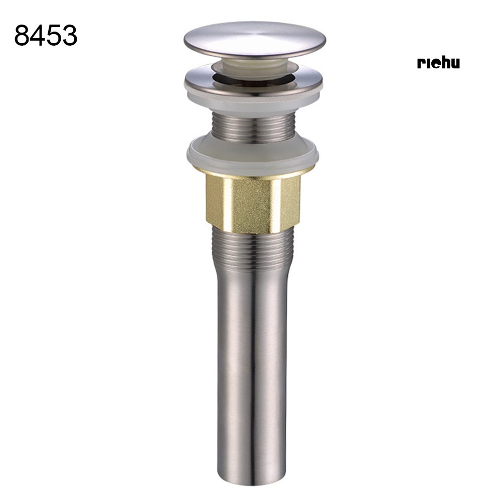 Pop Up Drain Stainless Sink Filter with or with out Over Flow Stainless