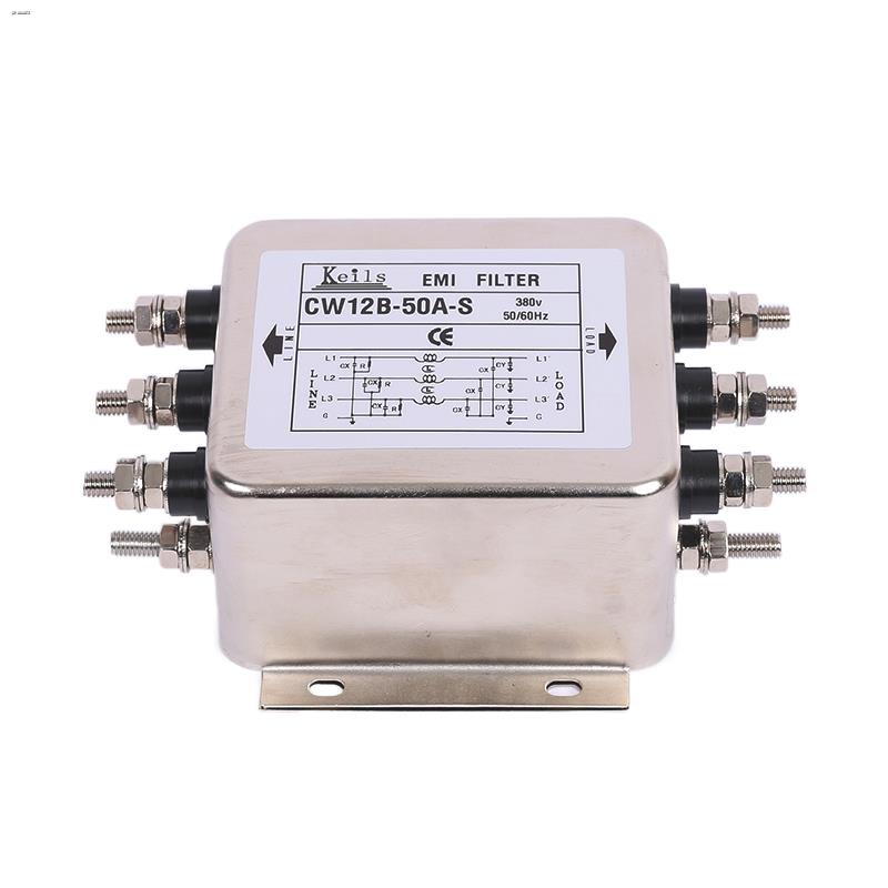 Power Filter Three-phase Three Wire CW12B-10A-S Anti-interference EMI