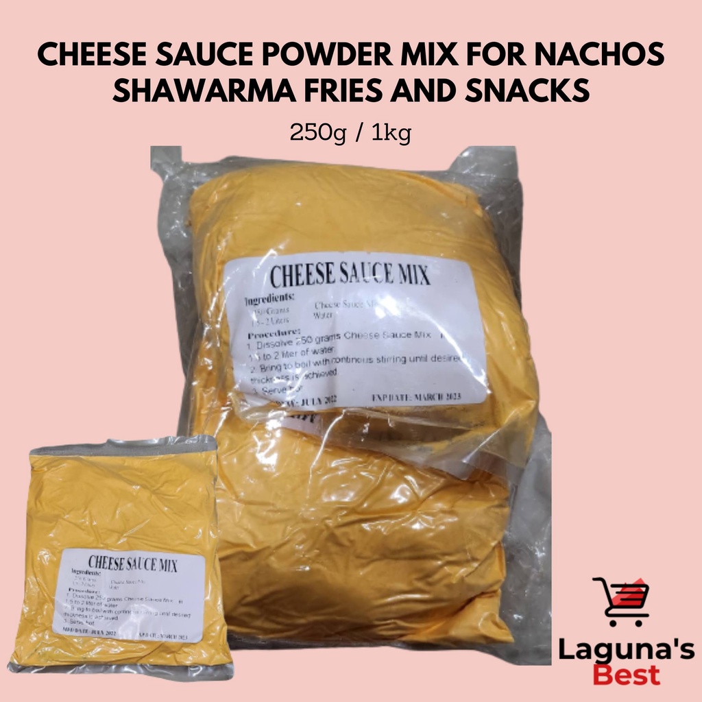 Cheese Sauce Powder Mix for Nachos, Shawarma, Fries and Snacks 250g / 1kg Shopee Philippines
