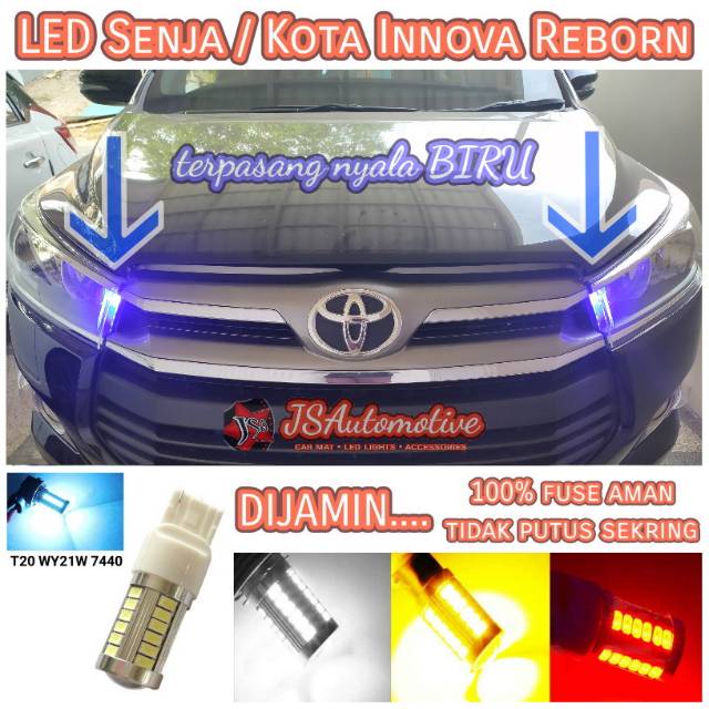 Special T20 LED Lights Change Front Dusk New Innova Reborn 2016 -2024