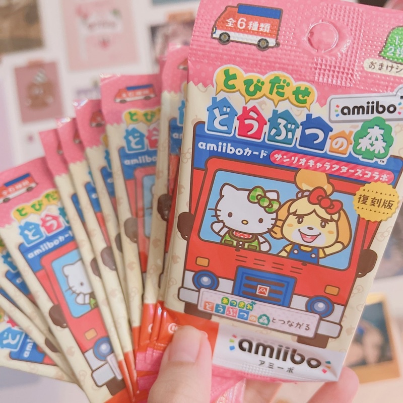 authentic animal crossing x sanrio amiibo cards complete set of 6 (jp) Shopee Philippines