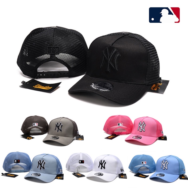 NY Yankees Calssic Trucker Hats New Era 9THIRTY Snapback Adjustable Baseball  Cap for Men Women