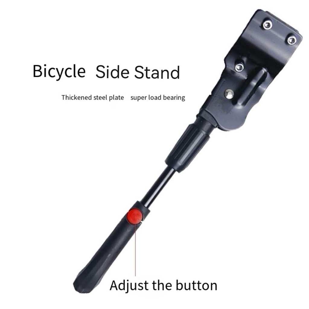 Bicycle MTB side stand double hole adjustable side stand Shopee