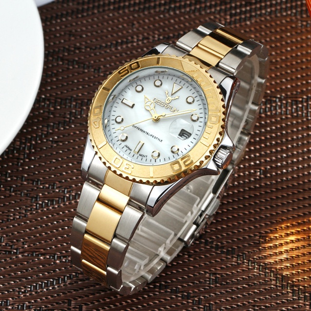 DEERFUN Water Ghost Men s Watch Calendar Watch Classic Quartz Watch