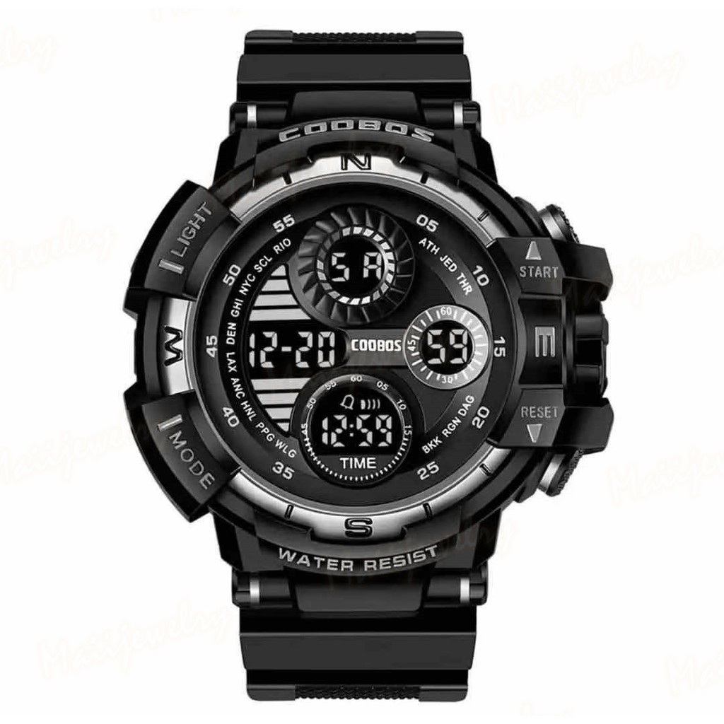 [maii] Coobos Luxury Gx-478 Led Luminous Men's Military Sport Water 