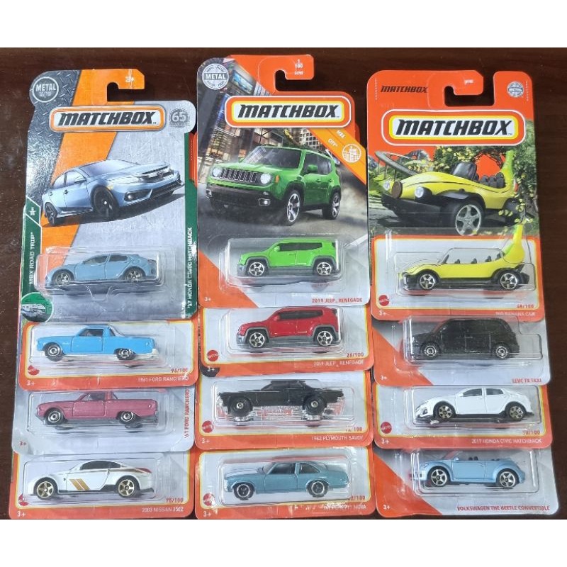Matchbox Diecast Cars (6) Shopee Philippines