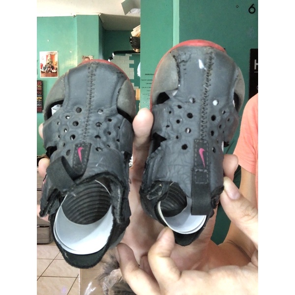 ORIGINAL NIKE SUNRAY 5c Baby Shoe Sandals 11cm Shopee Philippines