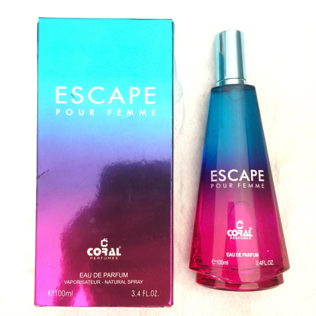 100ml ORIGINAL CORAL ESCAPE PERFUME Shopee Philippines