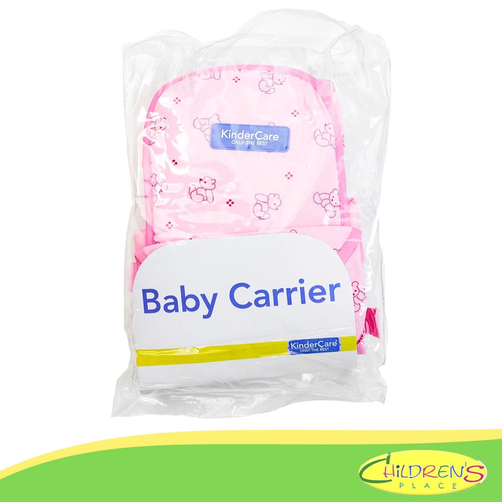 KinderCare Baby Carrier Pink or Blue Two Ways To Wear and Adjustable Zipper Straps up to 12kg