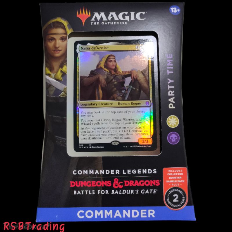 Commander Legends Baldur's Gate Commander Deck - Magic the Gathering ...