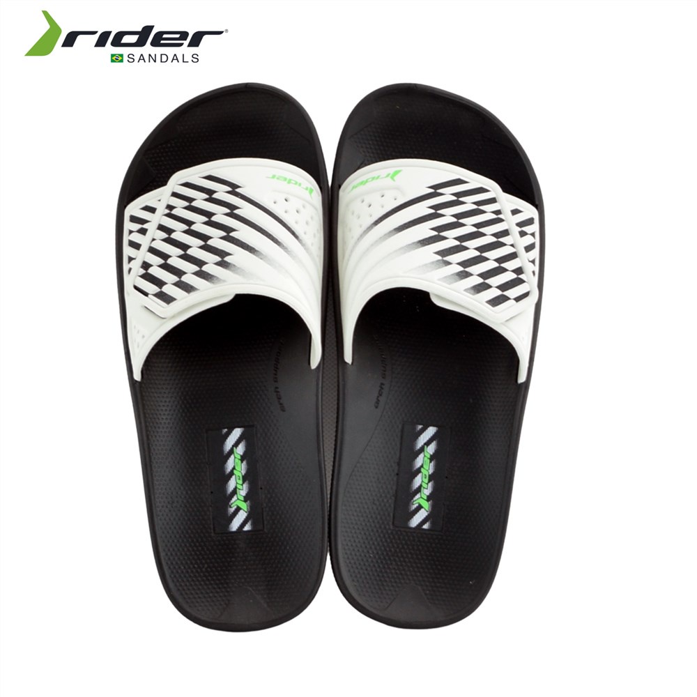 Rider Vancouver Iv Ad Black White Men's Slides(slippers for women
