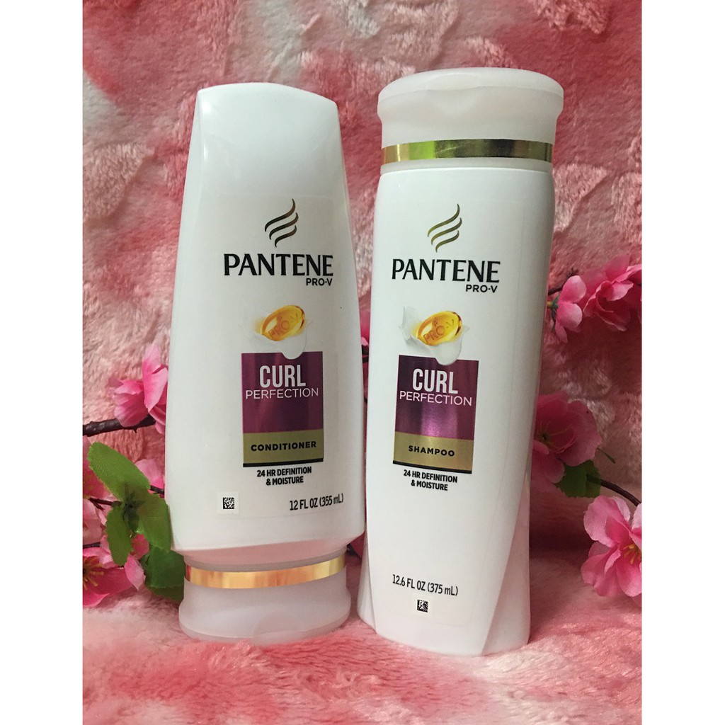 Pantene Curl Perfection Shampoo Conditioner Set 355ml Shopee