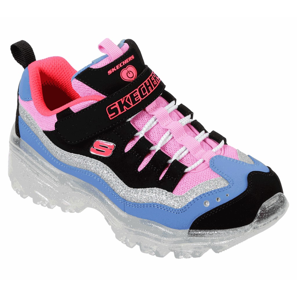 At passe zebra vitamin Skechers Kids Girls Ice D'Lites - Snow Spark Sneakers (Black/Pink/Purple) |  Shopee Philippines