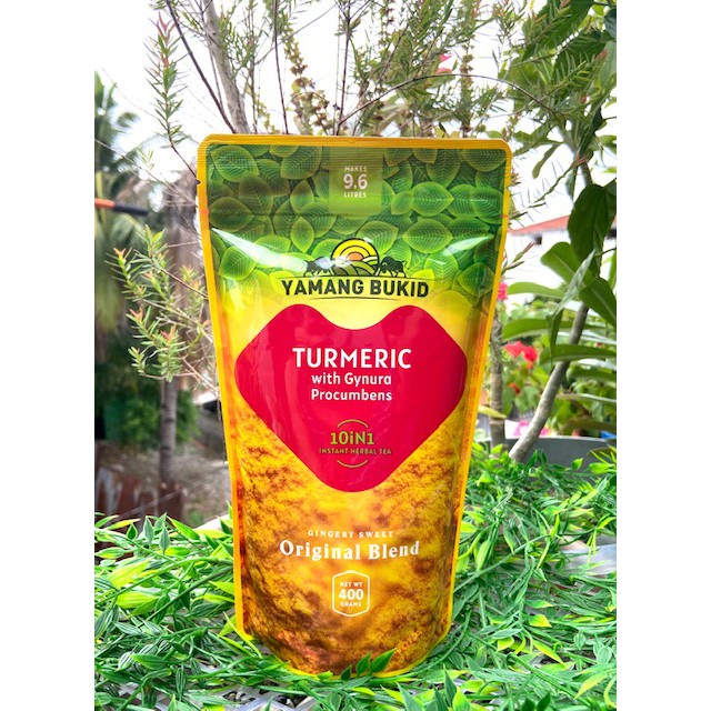 Yamang Bukid Turmeric 10 in 1 Herbal Tea 100/150/350/400g (Original
