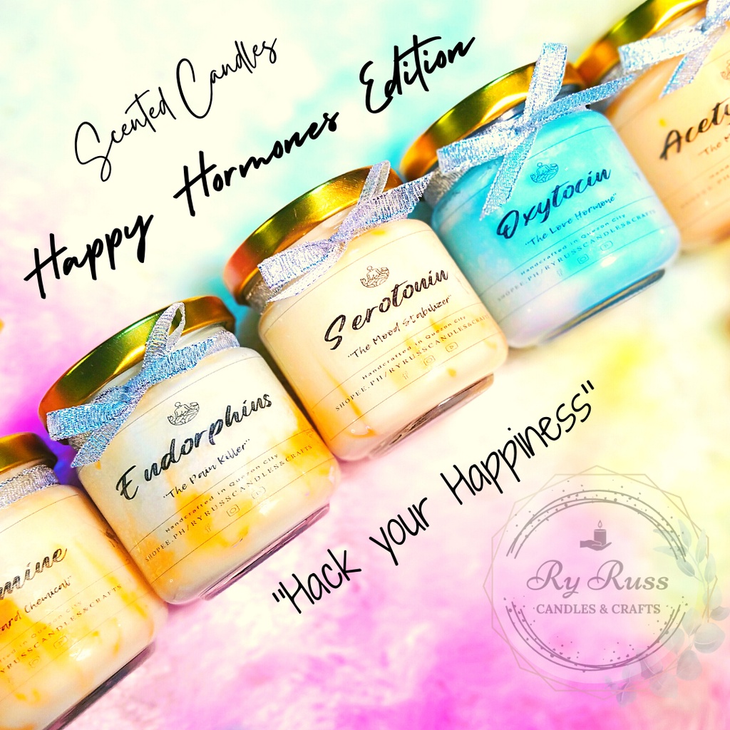 Hack Your Happiness with Happy Hormones Scented Candles Edition 100