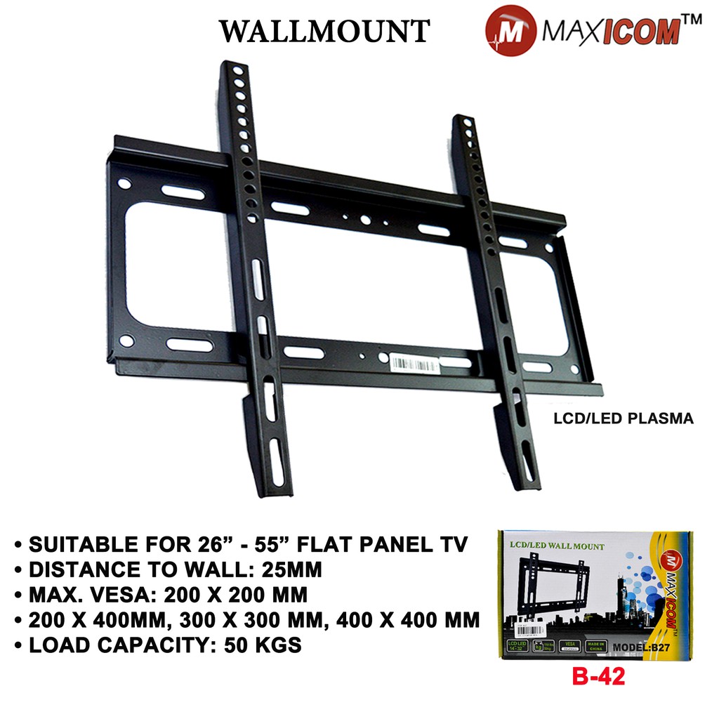 Maxicom tv wall deals mount